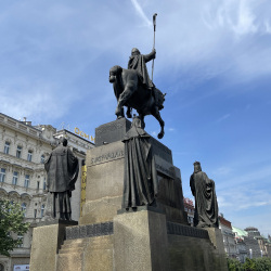 Wencelas statue, Prague, Czech Republic